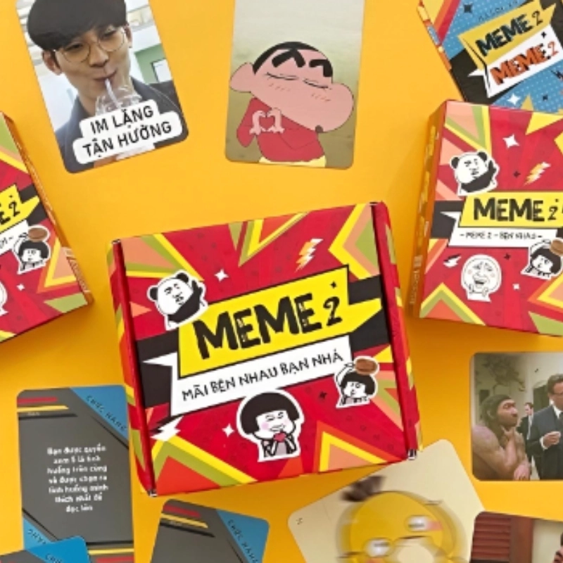 Các lá bài meme tổng hợp cực mạnh cho cuộc chiến cười