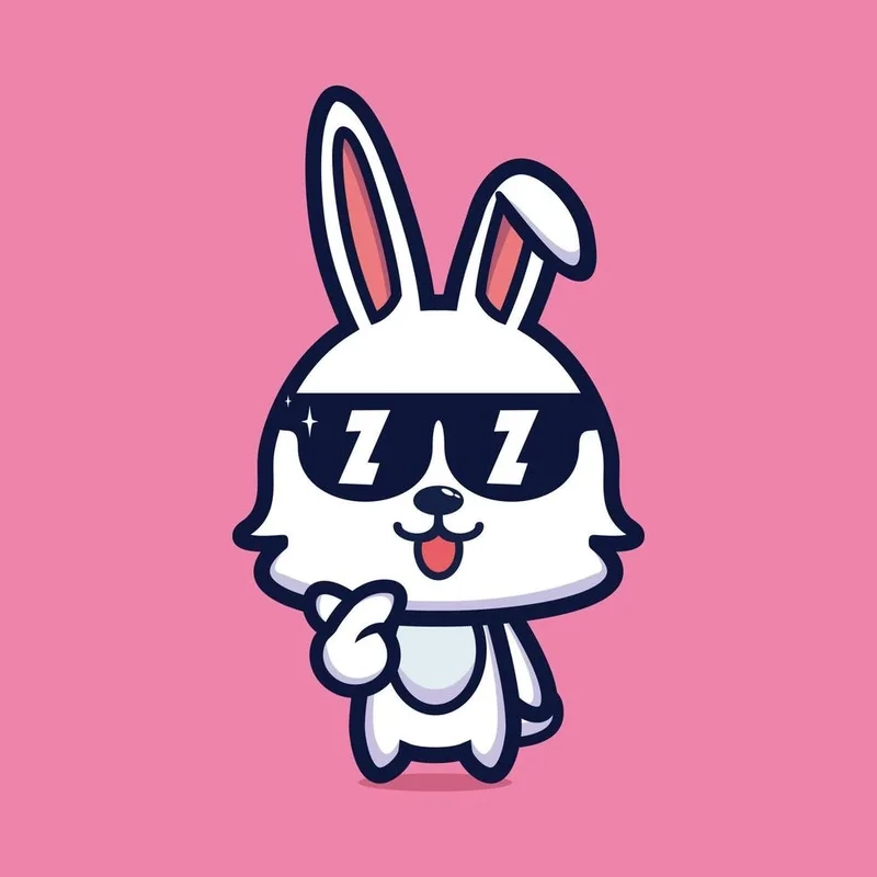 Cài ngay chibi cute hình nền con thỏ cute làm avatar siêu chất