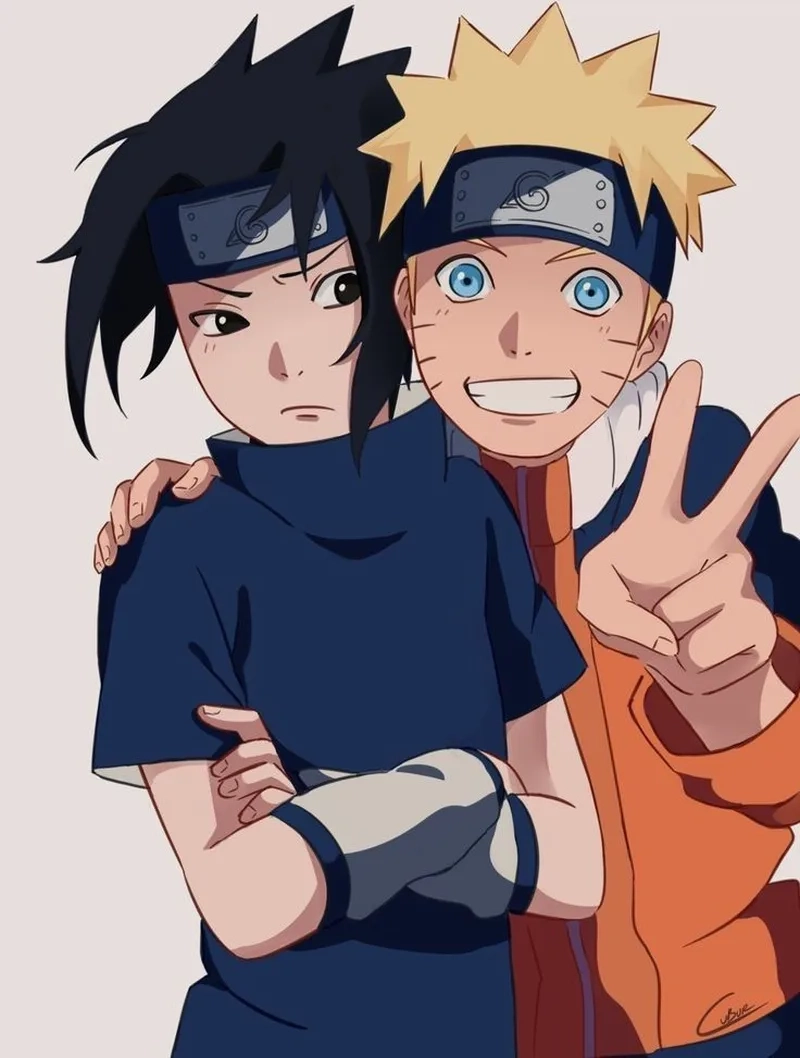Cảm nhận cảm xúc qua manga Naruto x Sasuke đầy kịch tính