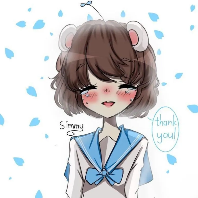 Cảm nhận sự đáng yêu qua hình ảnh mèo simmy chibi cute
