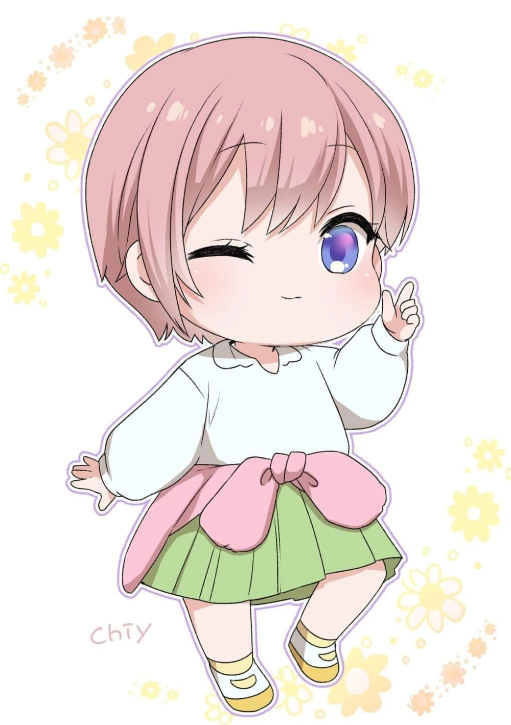 Cảm nhận sự dễ thương qua ảnh avatar nữ chibi cute siêu chất