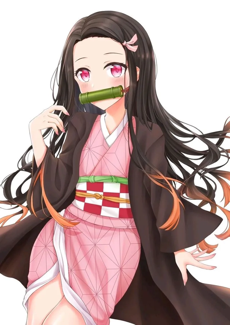 Cảm nhận vẻ đẹp ngọt ngào từ ảnh Nezuko cute