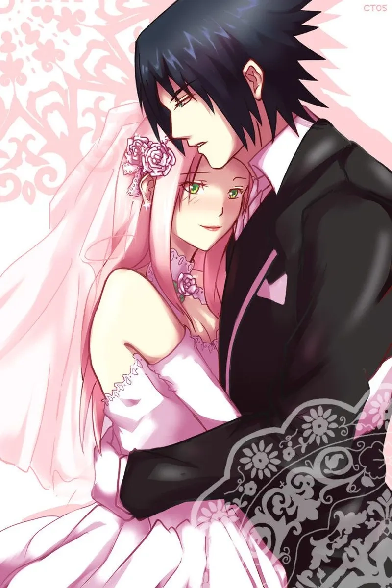 Cảnh đám cưới Sasuke và Sakura khiến fan vỡ oà