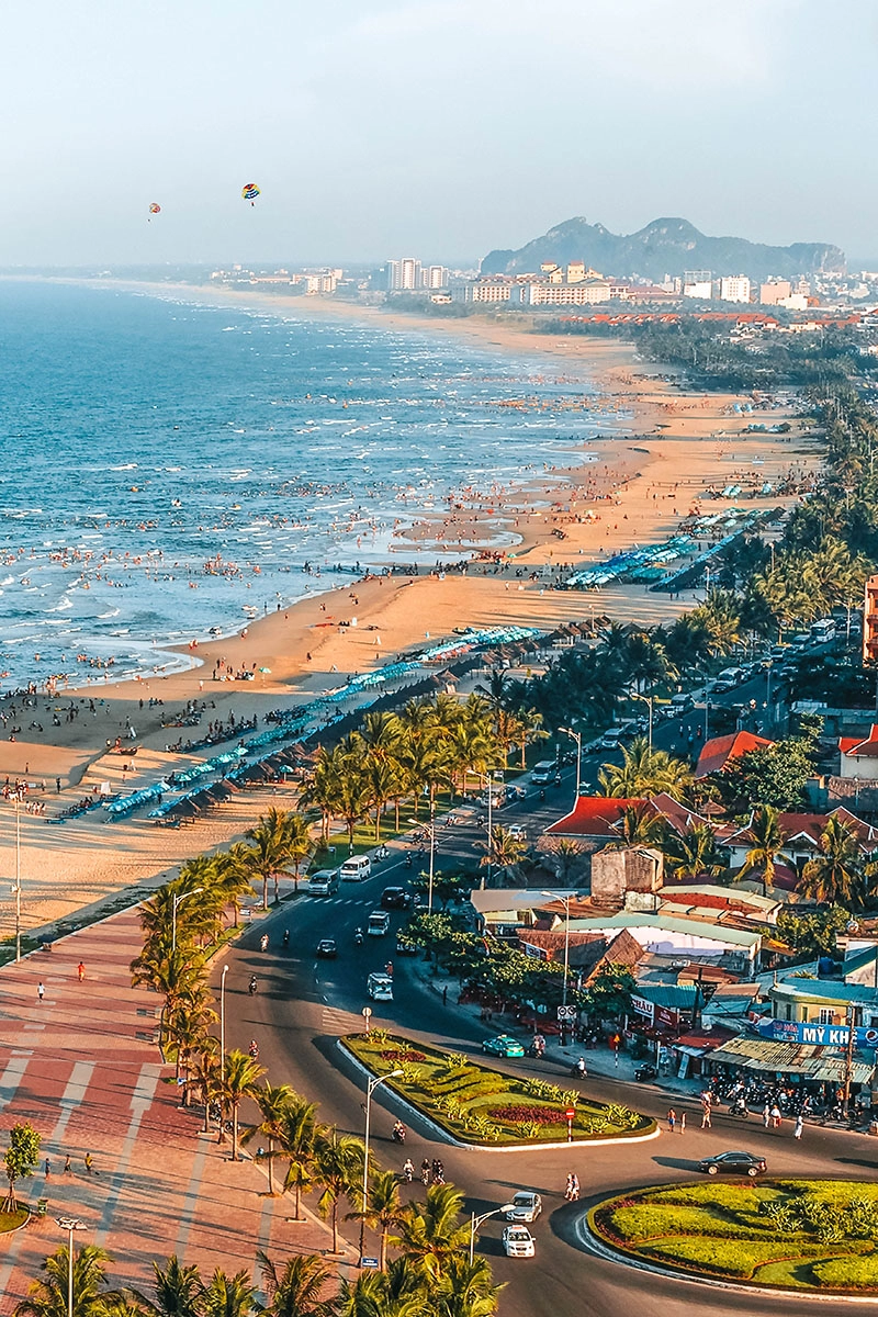 Cảnh đẹp khó cưỡng bãi biển mỹ khê đẹp nhất hành tinh