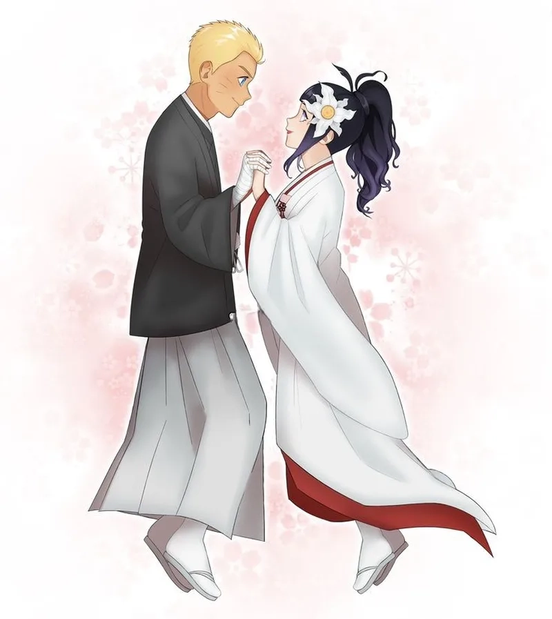 Cảnh xúc động trong Naruto Hinata đám cưới