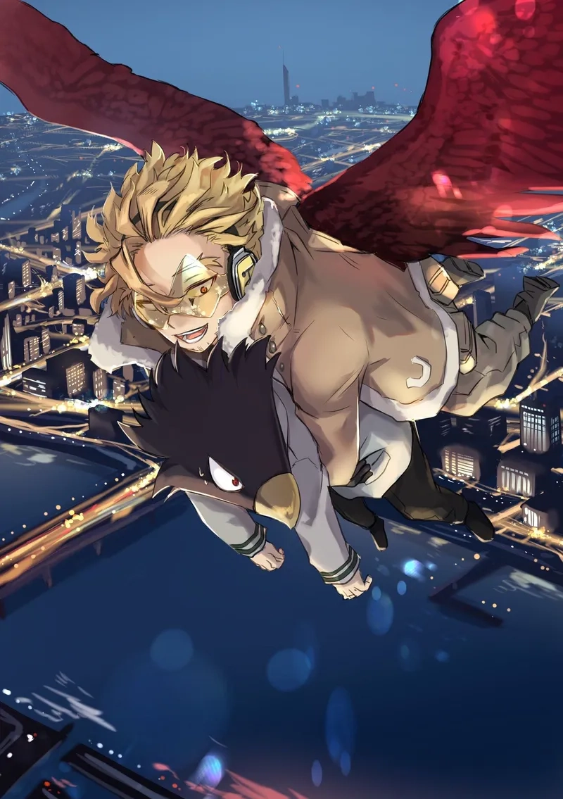 Cặp đôi Hawks x Tokoyami đã trở thành huyền thoại trong fanfic