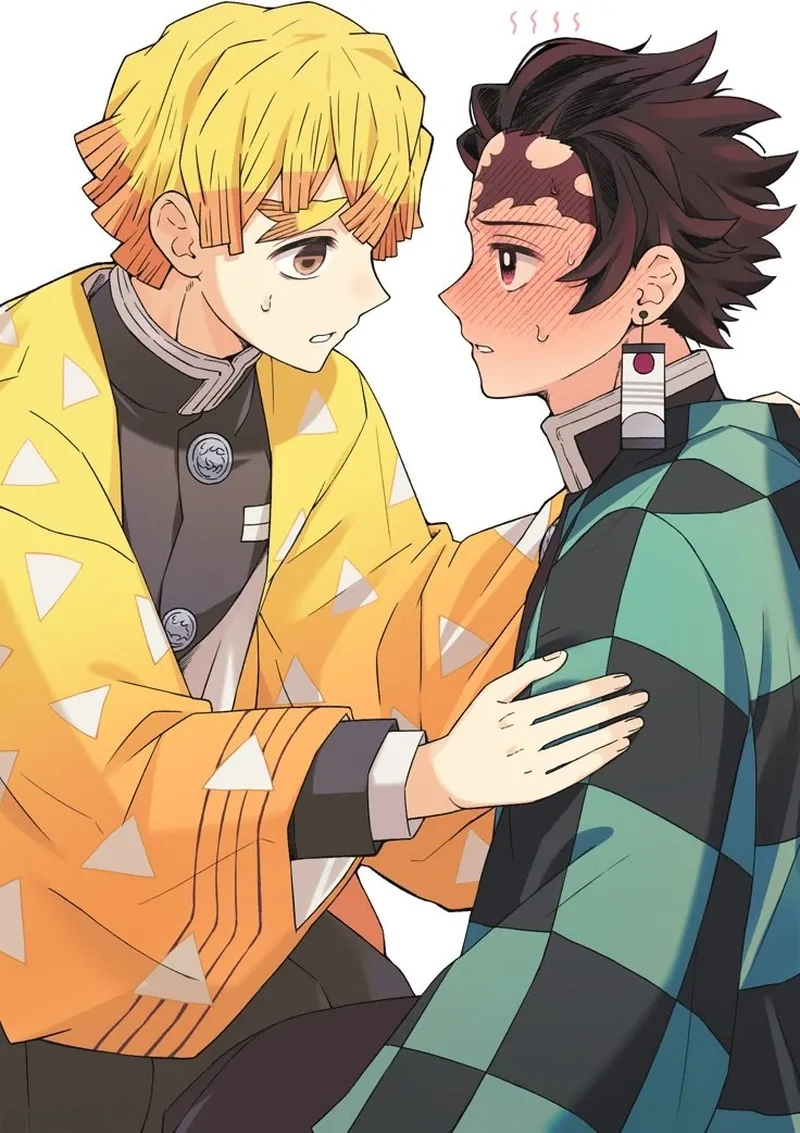 Cặp đôi thú vị đến từ Tanjirou x Zenitsu