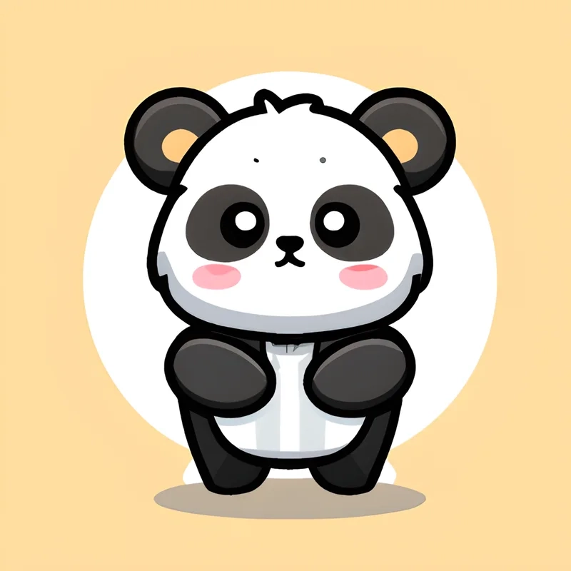 Cập nhật chibi gấu trúc cute cho bộ sưu tập của bạn