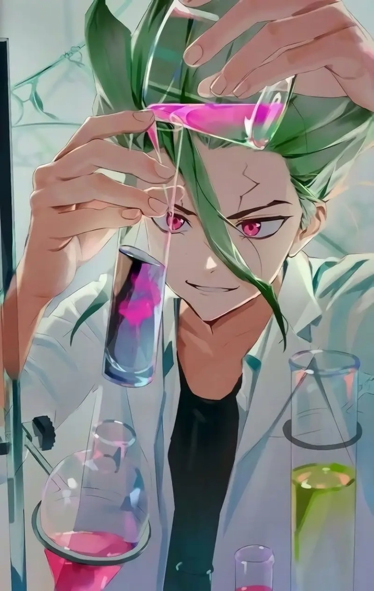 Cập nhật hình ảnh Senku cực chất từ bộ anime Dr. Stone