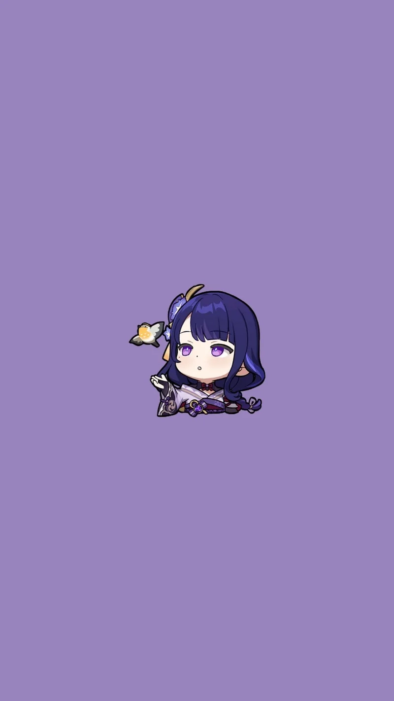 Cập nhật ngay avatar raiden shogun chibi cho profile của bạn