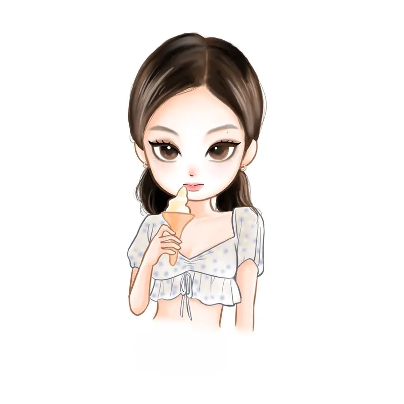 Cập nhật ngay loạt hình ảnh jennie chibi cực hot