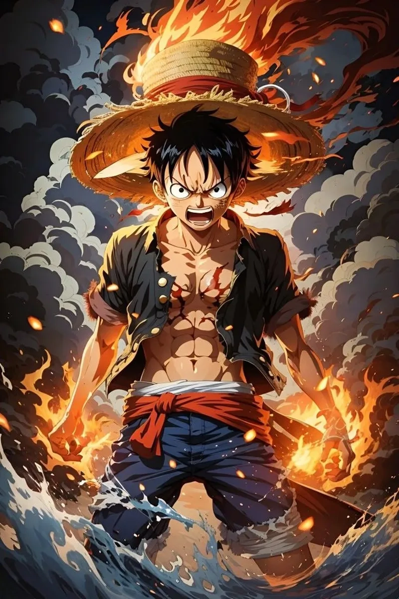 Câu chuyện của Luffy Monkey D Luffy truyền cảm hứng mạnh mẽ