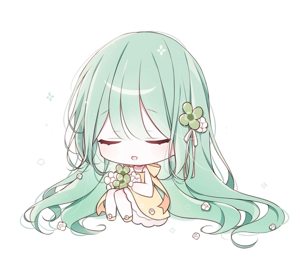 Chắc chắn bạn sẽ yêu girl chibi avatar cute anime này ngay từ cái nhìn đầu tiên