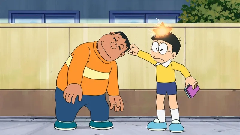 Chaien x Nobita là sự kết hợp tuyệt vời trong những tình huống đầy kịch tính