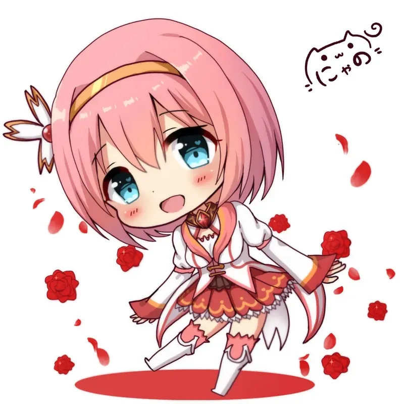 Chạm vào thế giới mộng mơ với hình nền dễ thương anime