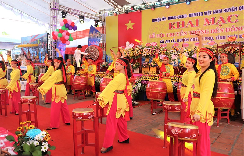Check in đền đồng bằng thái bình siêu đẹp