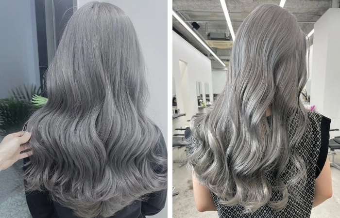 Chia sẻ cách nhuộm màu xám khói tại nhà dễ làm