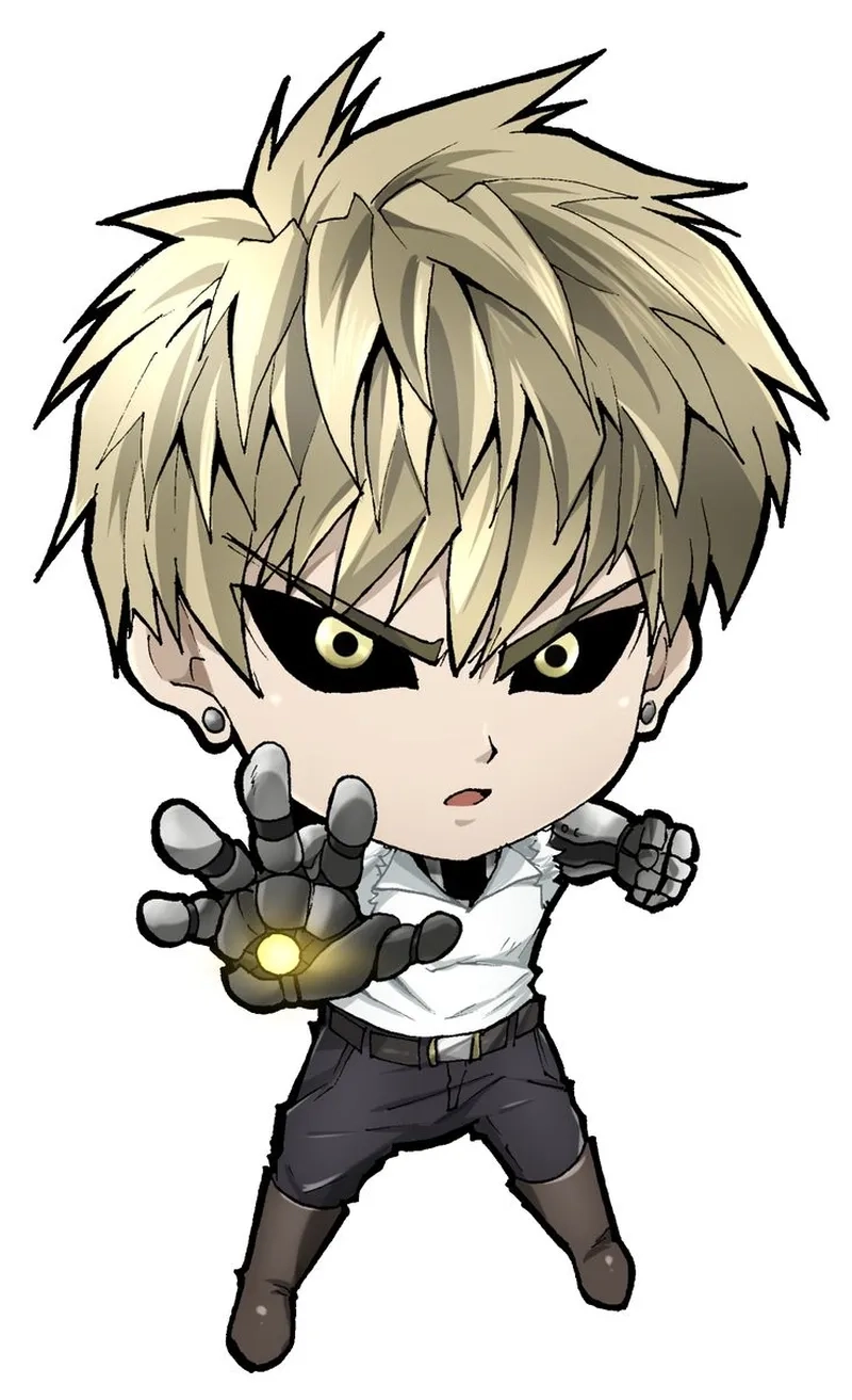 Chibi Genos đáng yêu khiến mọi người phải xao xuyến