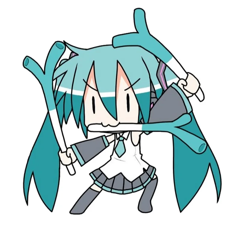 Chibi miku 3d model mang đến hình ảnh sống động và chi tiết