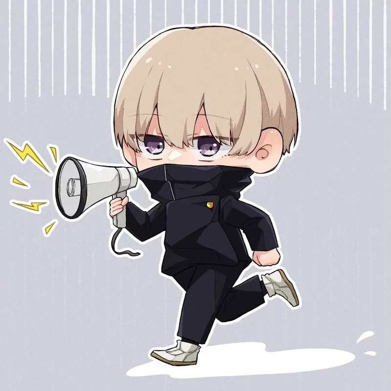 Chibi Toge Inumaki mang đến cảm giác dễ thương và đầy năng lượng