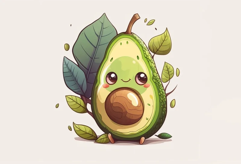 Chibi trái cây mang đến phong cách ngọt ngào và đầy sức sống