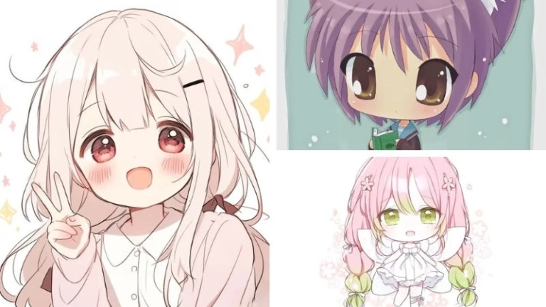 Chiêm ngưỡng bộ sưu tập ảnh nữ chibi cute siêu dễ thương