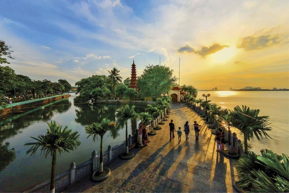 Chiêm ngưỡng vẻ đẹp kiến trúc chùa trấn quốc xưa