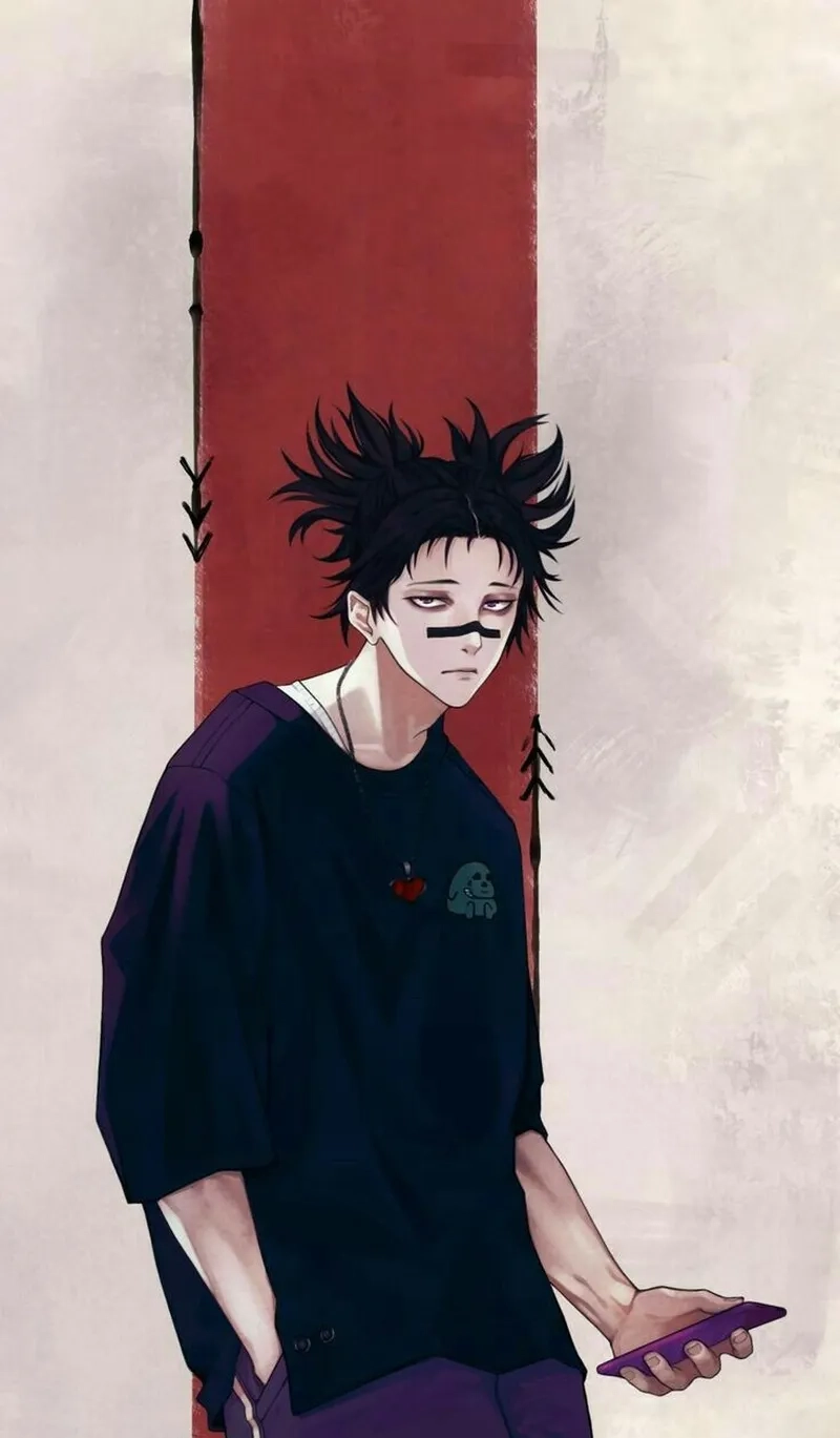 Choso hair dài và đặc biệt là một trong những điểm nổi bật trong anime