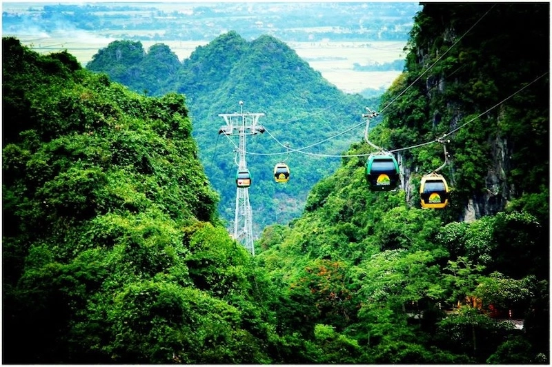 Chùa Hương có cáp treo không khám phá dịch vụ thú vị