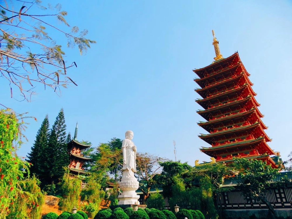 Chùa Minh Thành Pleiku Gia Lai, nổi tiếng linh thiêng
