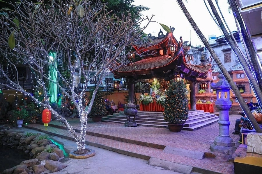 Chùa Phúc Khánh Ngã Tư Sở, tọa lạc giữa lòng thủ đô