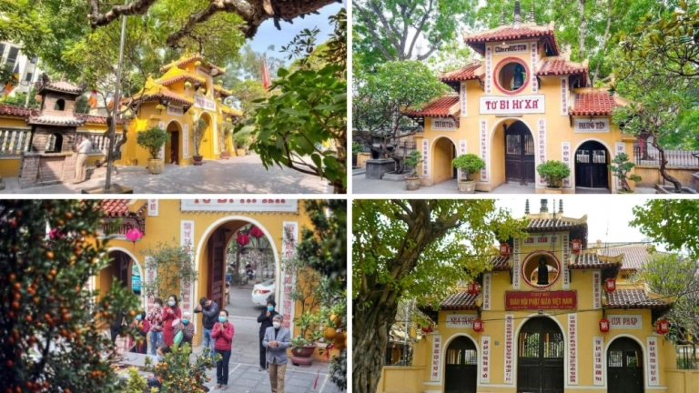 Chùa Quán Sứ điểm đến linh thiêng giữa lòng Hà Nội