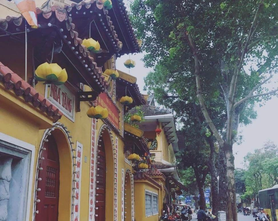 Chùa Quán Sứ Hà Nội cổ kính uy nghiêm