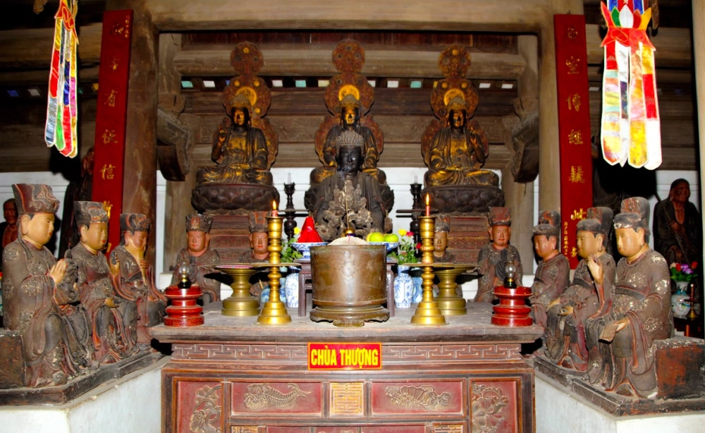 Chùa Tây Phương Thạch Thất Hà Nội, nơi thờ các vị Phật