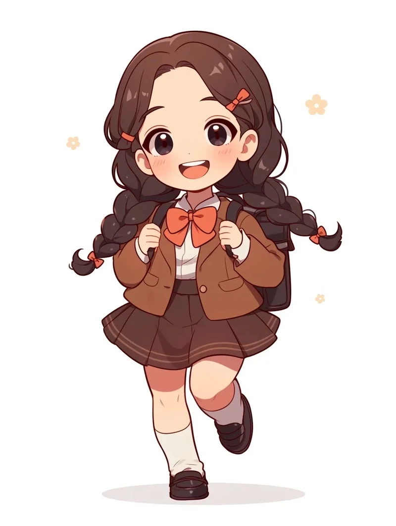 Cô gái chibi cute là hình ảnh không thể thiếu trong bộ sưu tập của bạn