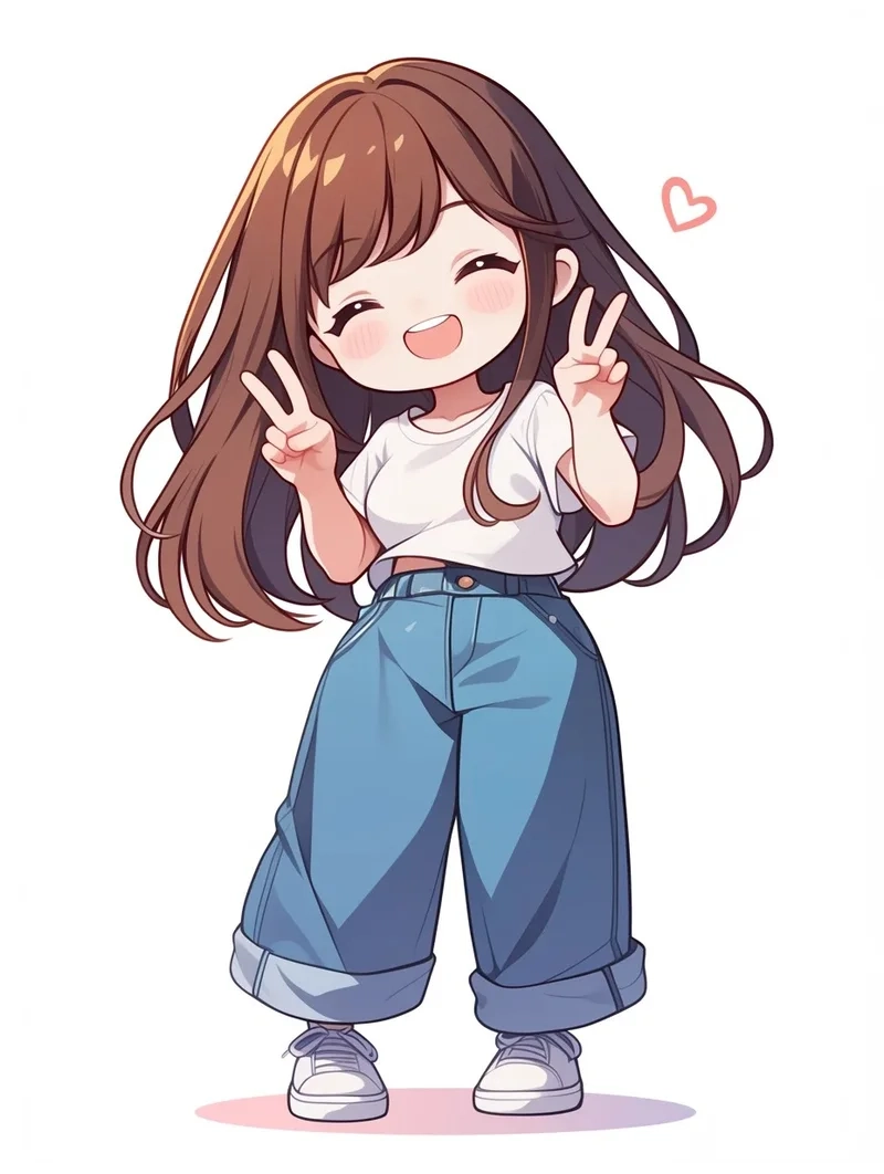 Cô gái cute chibi sẽ khiến bạn cảm thấy yêu đời hơn mỗi ngày