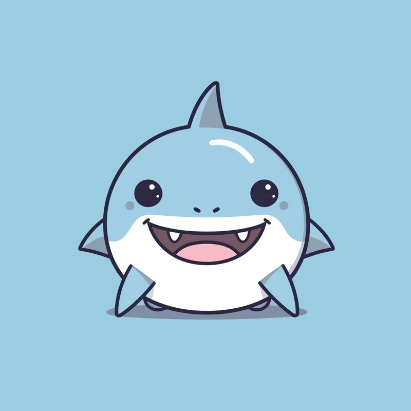 Cực phẩm hình cá mập chibi không thể bỏ lỡ