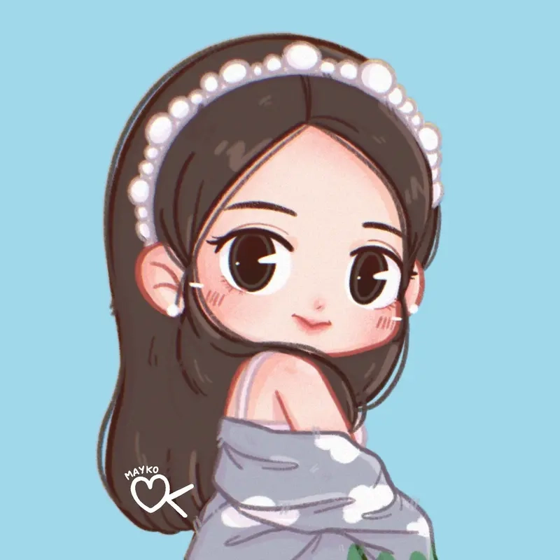 Cùng học cách vẽ jennie chibi cute siêu nhanh