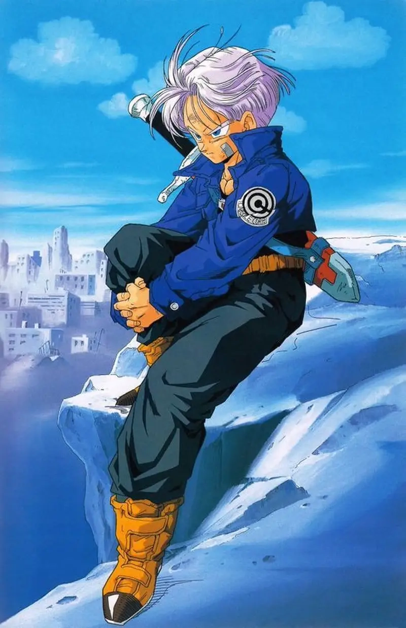 Cùng khám phá Trunks PNG với những hình ảnh chất lượng cao từ Dragon Ball