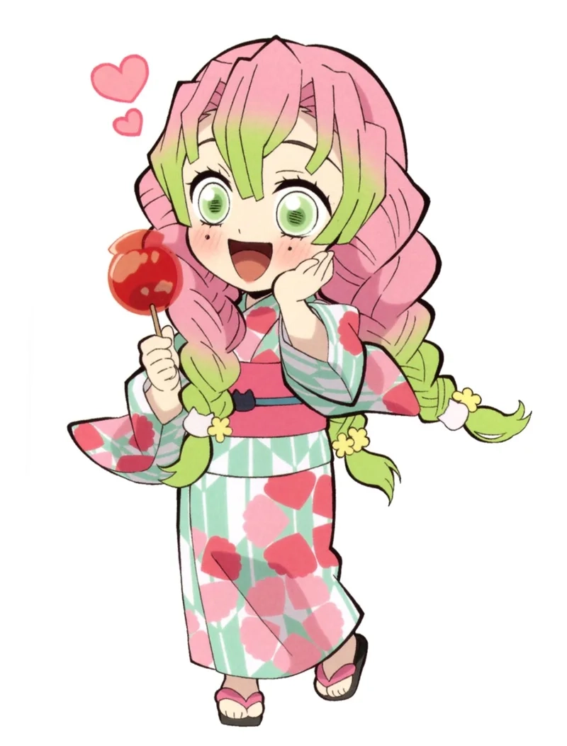 Cùng ngắm chibi mitsuri kanroji trong những khoảnh khắc đáng yêu