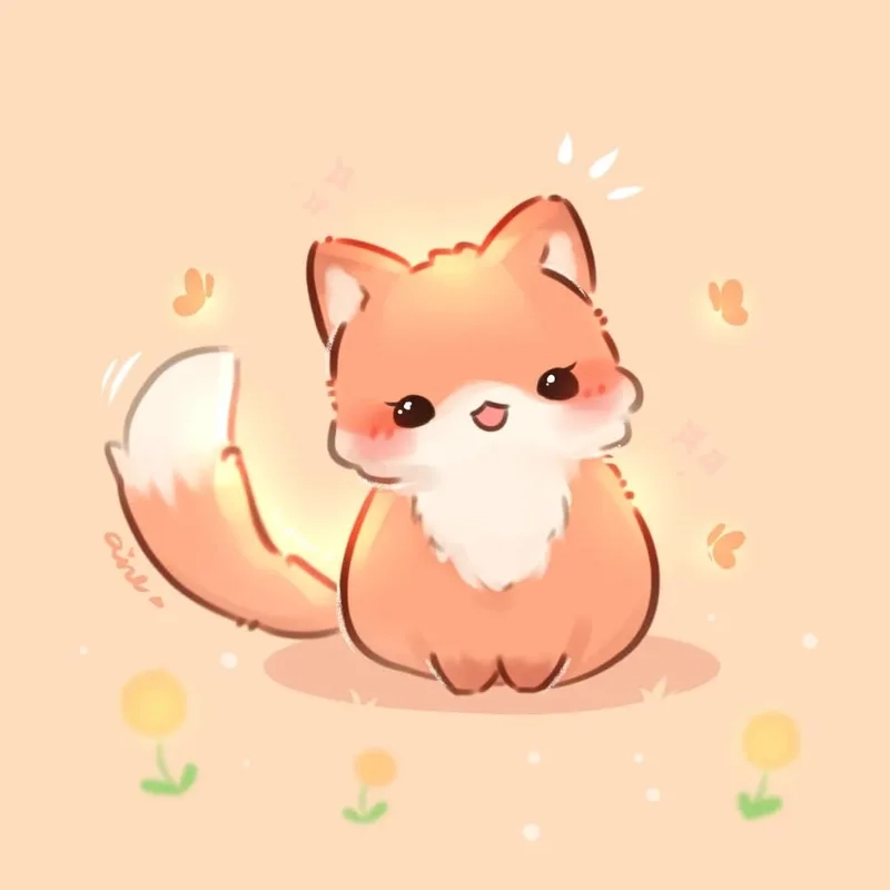 Cùng nhau học vẽ cáo chibi dễ thương