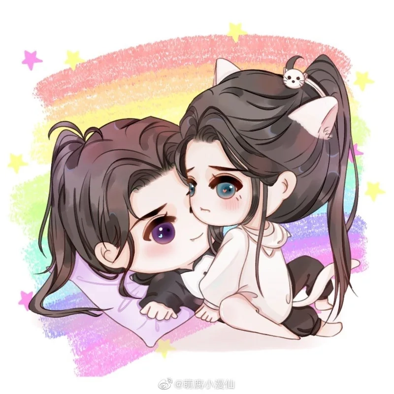 Cưng xỉu cùng bộ sưu tập avatar chibi đôi cute