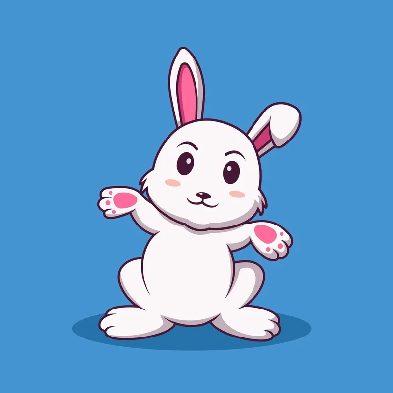 Cưng xỉu loạt cà rốt thỏ cute hình chibi siêu hài hước
