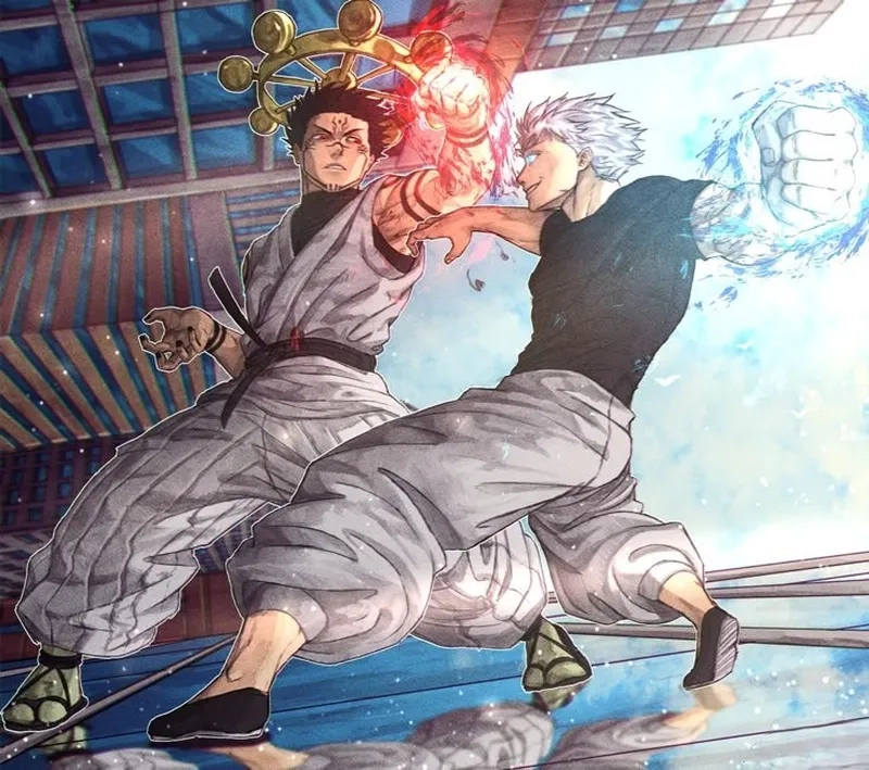 Cuộc chiến ba chiều trong Yuta Gojo vs Sukuna