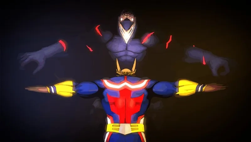 Cuộc chiến kinh điển giữa All Might vs Nomu vẫn luôn gây cấn