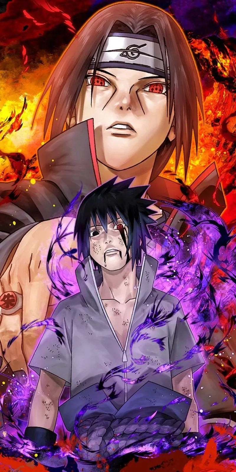 Cuộc đối đầu mãn nhãn giữa Sharingan Sasuke Itachi đầy kịch tính