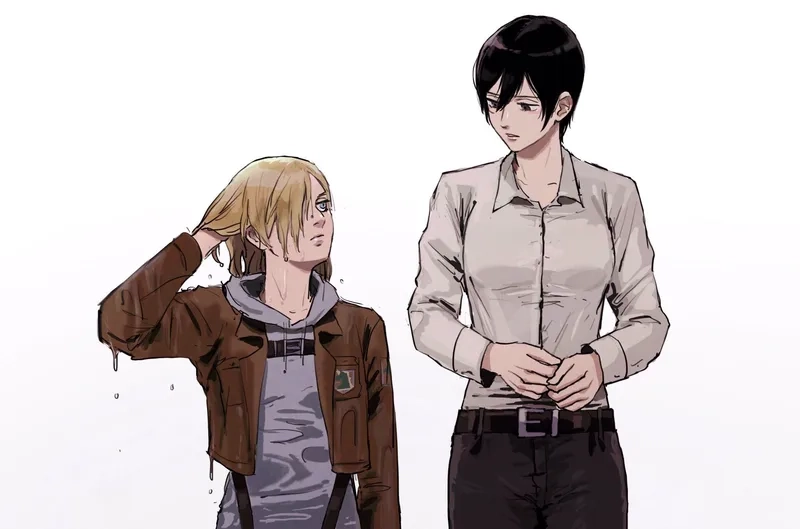 Cuộc so tài giữa Annie vs Mikasa liệu ai sẽ là người chiến thắng