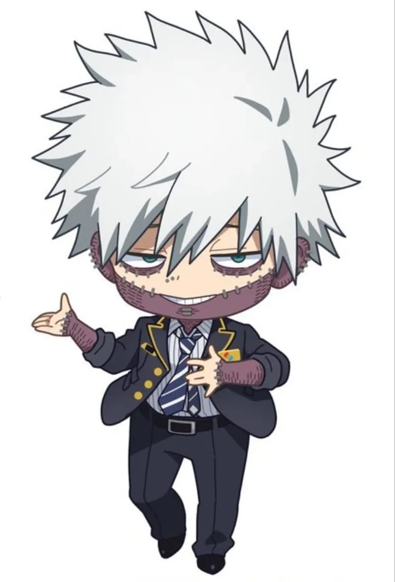 Cười té ghế với bộ ảnh Dabi chibi siêu dễ thương