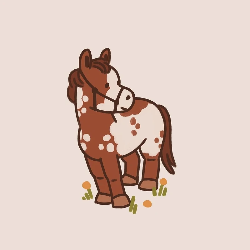 Cười xỉu với ngựa chibi đáng yêu siêu dễ thương