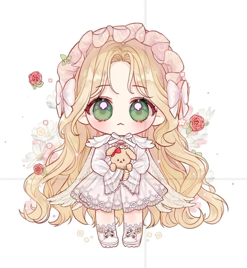 Cuốn hút với những anime chibi nữ sống động